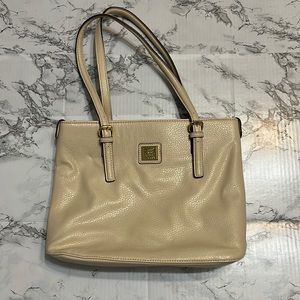 Ann Klein tote purse cream/beige in color. New without tags.